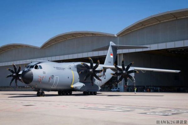 佳荣网配 印尼空军第一架A400M运输机完成喷漆 即将试飞 亚洲第三个客户
